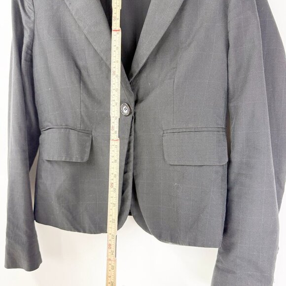 SPORTMAX COTTON BLACK BLAZER WITH BUTTONS - Picture 9 of 10